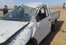 مصرع سائق وإصابة آخر فى حادث انقلاب سيارة على الصحراوى الشرقى بسوهاج