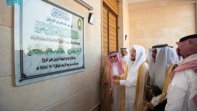 محليات السعودية: وزير الشؤون الإسلامية يفتتح جامعين في عرعر