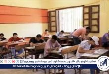 25 ألف طالب يؤدون امتحانات الشهادة الإعدادية الدور الثاني في 98 لجنة بالجيزة