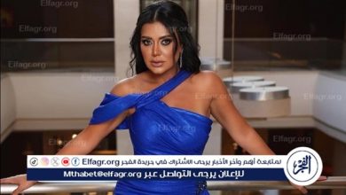 رانيا يوسف تروج لدورها في مسلسل ” عمر أفندي”